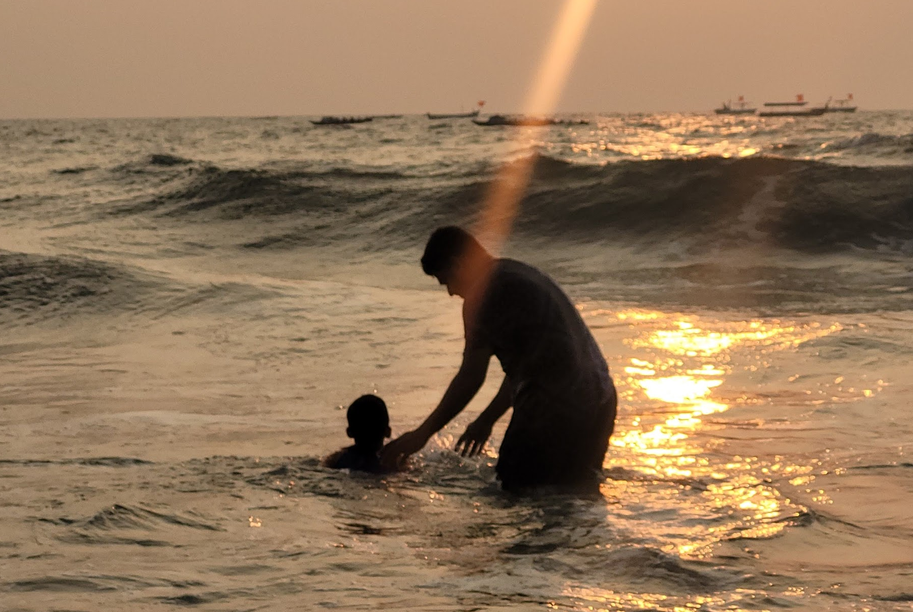 North Goa: Anjuna Beach & Night at Baga Beach