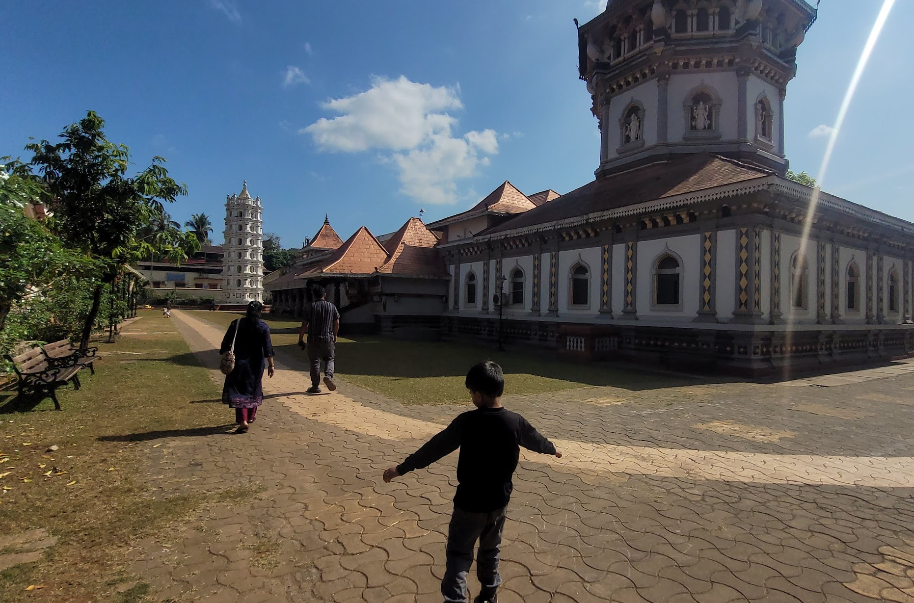 Temple Visits & Evening at Candolim Beach