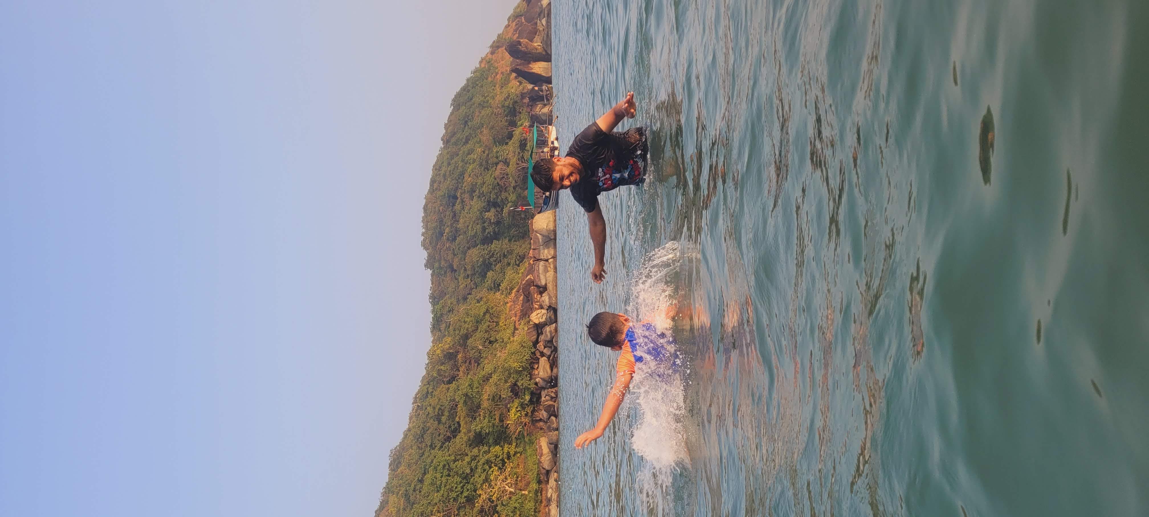 Patnem Beach, Pool Fun & Honeymoon Beach