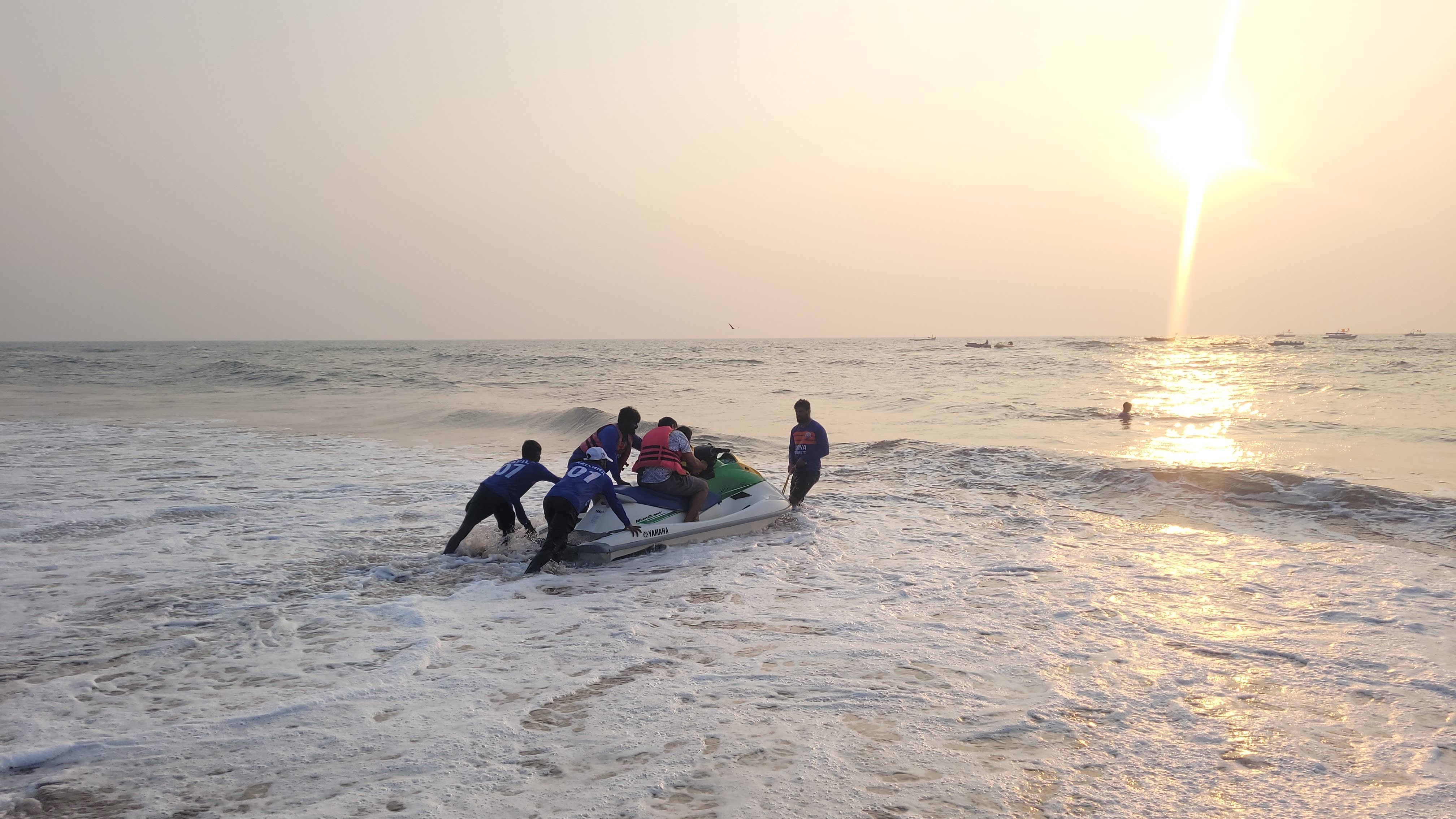 North Goa: Anjuna Beach & Night at Baga Beach