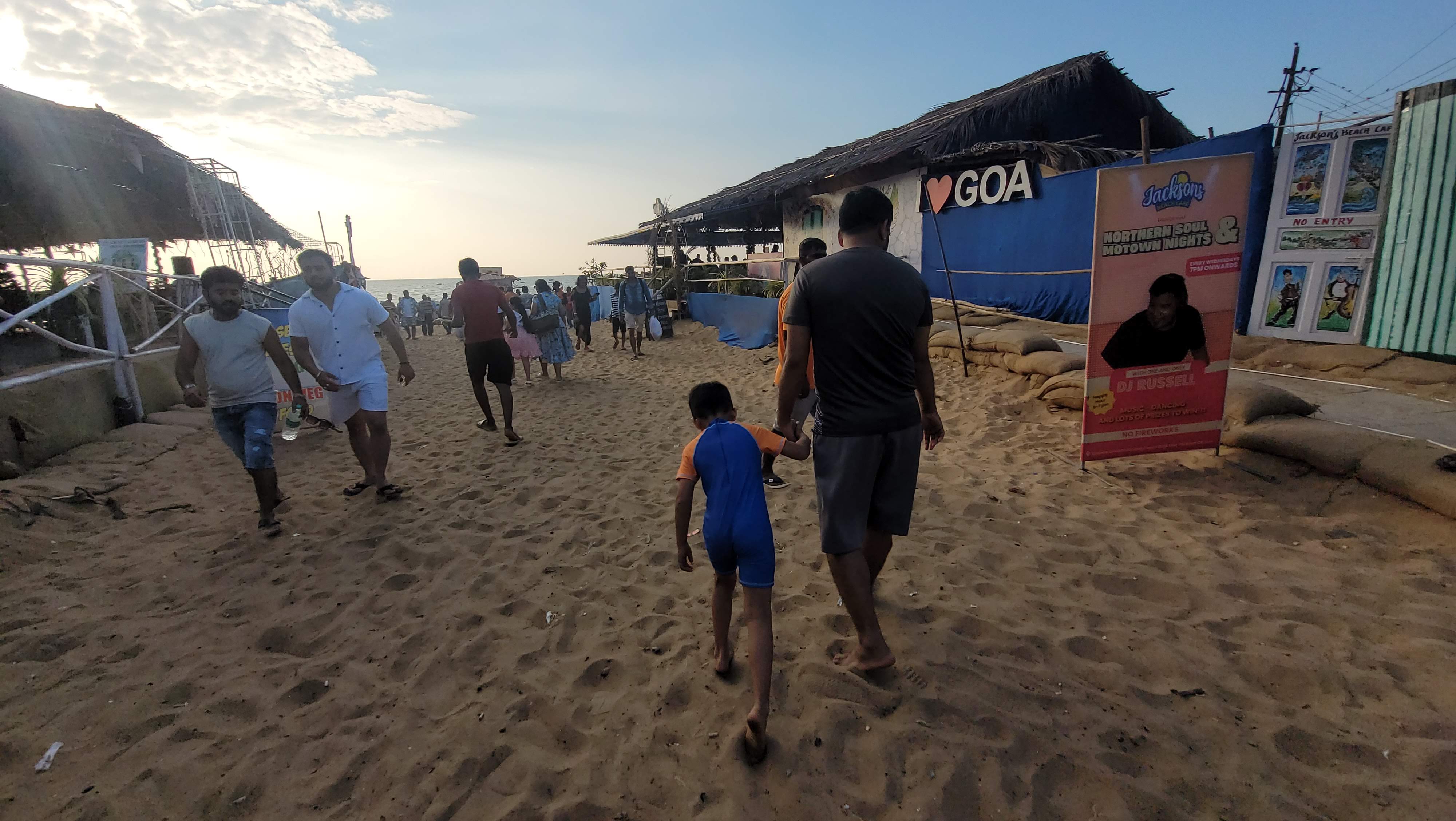 Temple Visits & Evening at Candolim Beach
